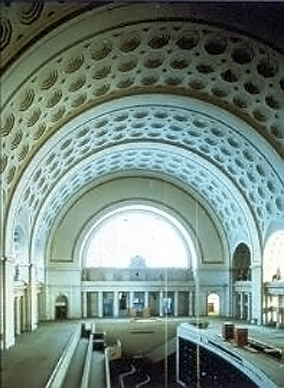 Ceiling of Union Station.