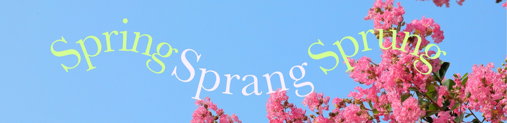 Spring Sprang Sprung