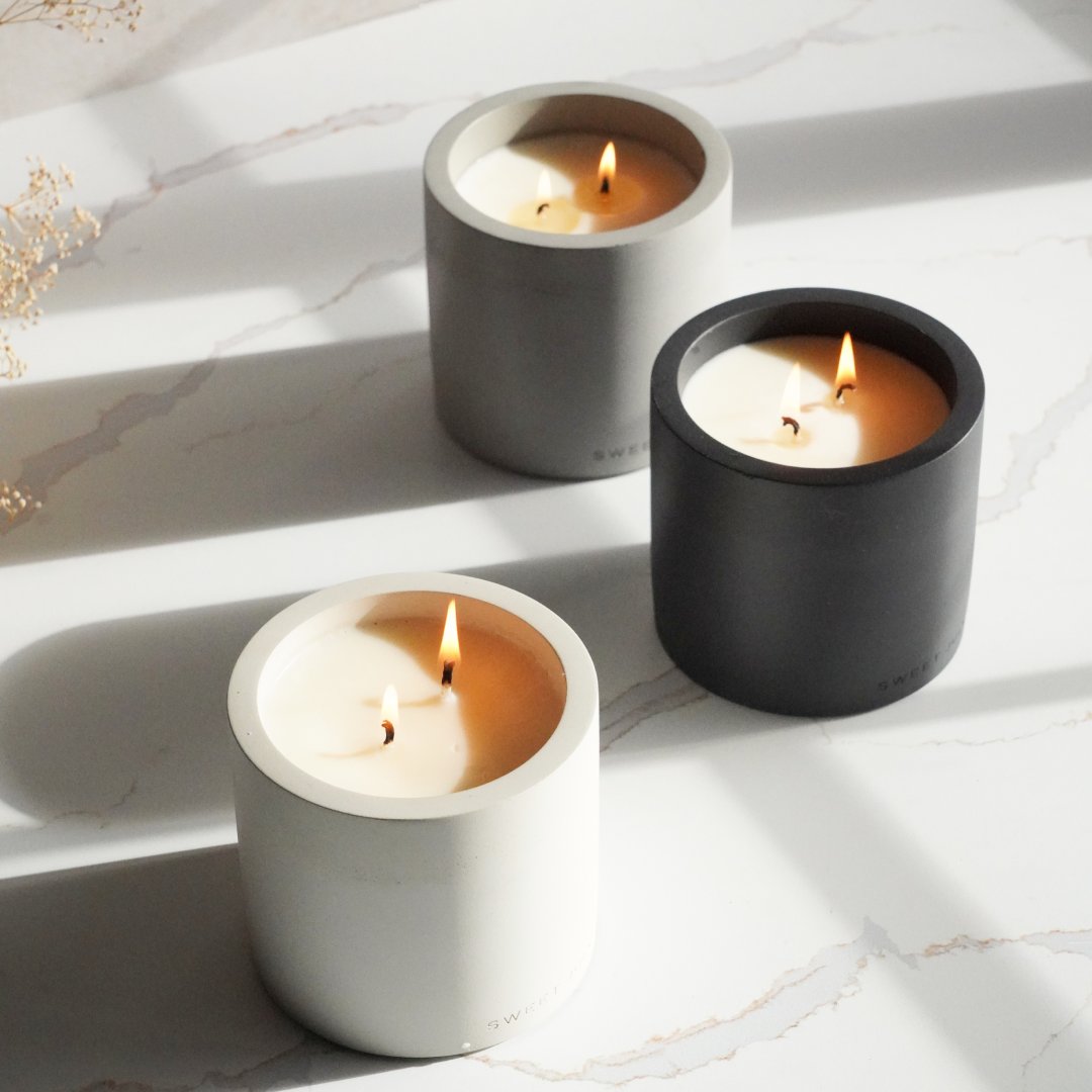 Abro Collective candles and candle holders